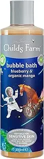 Childs Farm bubble bath, blueberry & organic mango 250m, Silver, 8.4 fl.oz