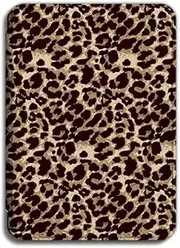 WunM Studio Case for Kindle Kindle Touch 2014 (Kindle 7 7Th Generation) Waterproof Kindle Paperwhite E-Reader Case, e-Book-Reader-Covers with Auto Sleep/Wake/Leopard Vintage Presbyopia