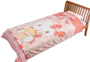 Microfiber blanket Hello Kitty (polka dot ribbon)