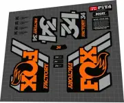 FOX Factory (2018) 34 Fork Decal Set