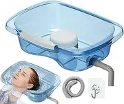 Hair Washing Basin – Compact Portable Shampoo Bowl | Comfortable Elderly Hair Tray | Bed Shampoo Basin Supporting Daily in-Bed Hygiene