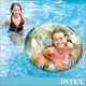 【INTEX】熱帶風格雙握把充氣泳圈-直徑97cm-3種款式可選_適9歲以上 15130481/2/3(58263)