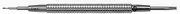 [Bergeon] 7767-SF Watch Spring Bar Tool - Long Stainless Steel Handle with Replaceable Screw In Fine Tool Ends(With 2 Different Sizes of Folks)