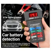 12V 100-2000CCA Battery Load Tester LCD Screen Automatic Charging System New