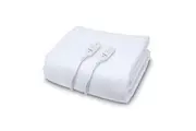 Goldair Waterproof Electric Blanket For Queen Size Bed Adjustable Heated 60W WHT