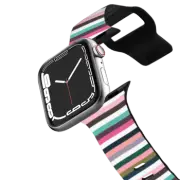 Apple Watch Series 4-6, SE (44mm) Impact Band Faraway Modern Stripes VI