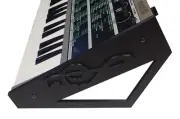 Black Side Panel Set w/ Integral 32 Degree Stand For Korg MicroKorg Synthesizer