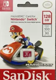 SanDisk Mario Kart 128GB microSDXC Card for Nintendo Switch