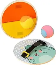 Toss Catch Ball Set,Cartoon Animal Design Sticky Ball Catch Beach Pool Yard Games Toys - Beach Yard Lawn Outdoor Activities for Birthday Valentine's Day