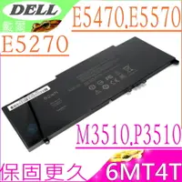 在飛比找PChome24h購物優惠-DELL 電池-戴爾 6MT4T E5270,E5470,E