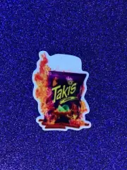 5pc. Fire!!! Fuego Chips, Planar Resin Flatback