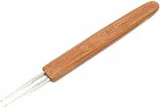 Dreadlock Crochet Needles Braiding Hair Tool Craft Triple Head 0.75mm AU (Doube Head)