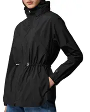 Soia & Kyo Raven Hooded Rain Jacket