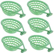Abaodam 6 Pack Pigeon Nesting Bowl Bird Egg Nesting Hatching for Parrots Pet Birds