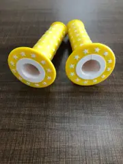 Bmx Grips Star Old School Vintage NOS Haro Mongoose Handle Grips Bicycle YELLOW