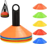 Agility Soccer Disc Cones: Packs for Training. Multi-Sport Use