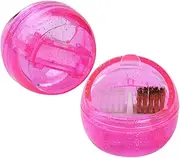 HAPINARY Nail Drill Bit Cleaning Brush Set 2pcs Nail Art Cleaning Brush Diy Beauty Tool
