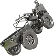 Yardwe Vintage Iron Tractor Model Rustic Tabletop Adornment Chic Tractor Ornament for Home Decor for Dining Table Office Bedroom Decoration