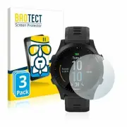 Garmin Forerunner 945, 3x BROTECT® AirGlass® Premium Hard Glass Screen Protector