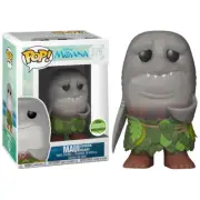 Disney Moana Maui Shark Head ECCC EXCLUSIVE FUNKO POP VINYL RARE! +PROTECTOR