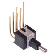 TL47WW05000 APEM (On)-Off-(on) Momentary Washable PCB Toggle Switch DPDT 0.4A