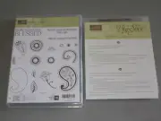 Stampin' Up PAISLEYS & POSIES photopolymer set & PAISLEY Framelit Dies set NEW