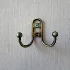 5 Pcs Double Hook Coat Dressing Rooms Hooks Clothes Hanging Rack