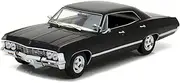 Greenlight 1:24 Scale 1967 Chev Impala Sport Sedan Diecast Model Car, Black