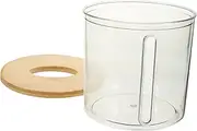 PAMINGONO Tissue Box Cover Round Paper Towel Dispenser Napkin Storage Holder for Home Decor