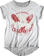Rokker El Paradiso Ladies T-Shirt, white, Size M for Women