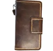 Genuine Leather case for Google Pixel 9 8 7 8A Pro XL 9 Fold Wallet Sew Hand DE