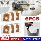 6PCS Vacuum Cleaner Bags Paper Bag For ECOVACS DEEBOT OZMO T9 T8 Plus AIVI Robot