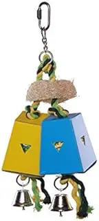 Kazoo Twin Parallel Cardboard Foraging Box Bird Toy