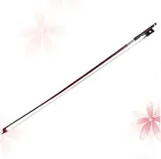 Abaodam Octagonal Violin Bow Lightweight Stick with Ebony Tips Violin Accessory for Students and Beginners Durable and Design