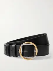 [Jacquemus] Jacquemus - The Salon Leather Belt - Black - 70 70 Black
