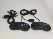 2 NEW SuperPad 8 P-400 Controller Gamepad for Sega Saturn #40K