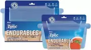 Endurables Reusable Silicone Bags & Containers - Freezer, Oven & Microwave Safe