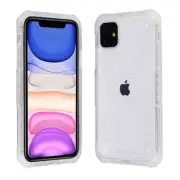 for iPhone 11 Pro 5.8" Honeycomb Patterned PC Hard Back Bumper Case CLEAR
