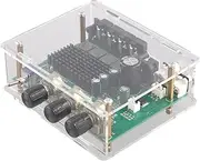 Justivana TPA3116D2 Audio Amplifier Board Digital Stereo Amplifier Audio Board 2-Channel 80Wx2 with Shell