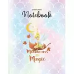 GRAPH PAPER NOTEBOOK: DISNEY THE LITTLE MERMAID 30TH ANNIVERSARY GRAPHIC GRAPH PAPER GRID NOTEBOOK JOURNAL FOR STUDENT KID GIRL PERSONAL DAI