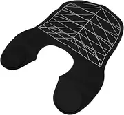 GANAZONO 1Pc Hair Salon Cape Hairdressing Shawl for Haircuts Dyeing Perming Professional Neck Covering Pad for Home Salon Use Durable Easy to Clean