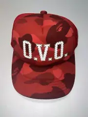 October’s Very Own x Bape Camo Trucker Hat