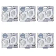 6x 2pc Air Fusion Car Vent Clip Air Freshener Odour Eliminator 7.5ml Black Ice