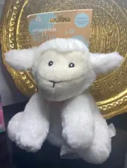 New Aroma Home Snuggable Hottie Microwavable Lavender Scented White Lamb Plush
