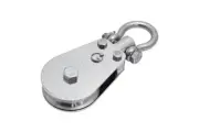 PULL-PRO SA BOW SHACKLE BLOCK, 1/2" R, 2.5", BB, 316 SS