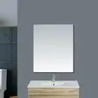 600x750mm Frameless Wall Mounted Pencil Edge Bathroom Mirror Make-up Mirror