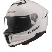 FF808 Stream II Gloss White 06 Full Face Helmet