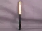Parker Insignia Custom Gold Cap Black Cartridge Pen -new old stock-medium