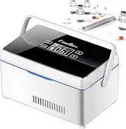Large Capacity Medicine Fridge Mini Coolers Car Fridge Refrigerated Insulin Fridge Suitable for Travel/Interferon