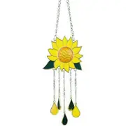 Backyard Garden Sunflower Wind Chimes Decoration Ornament